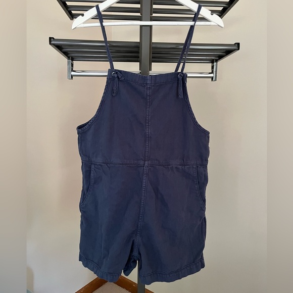 Navy Blue Casual Overalls - Picture 1 of 3